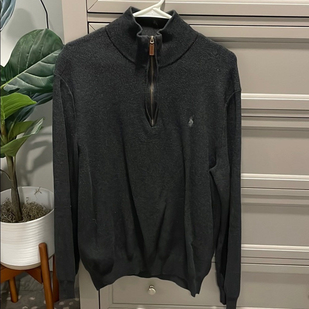 Quarter zip sweater